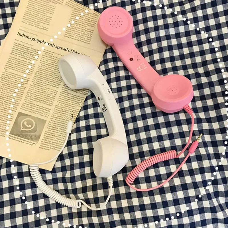 Retro Handset Phone - Yükseltme cep telefonu ahizesi Retro telefon