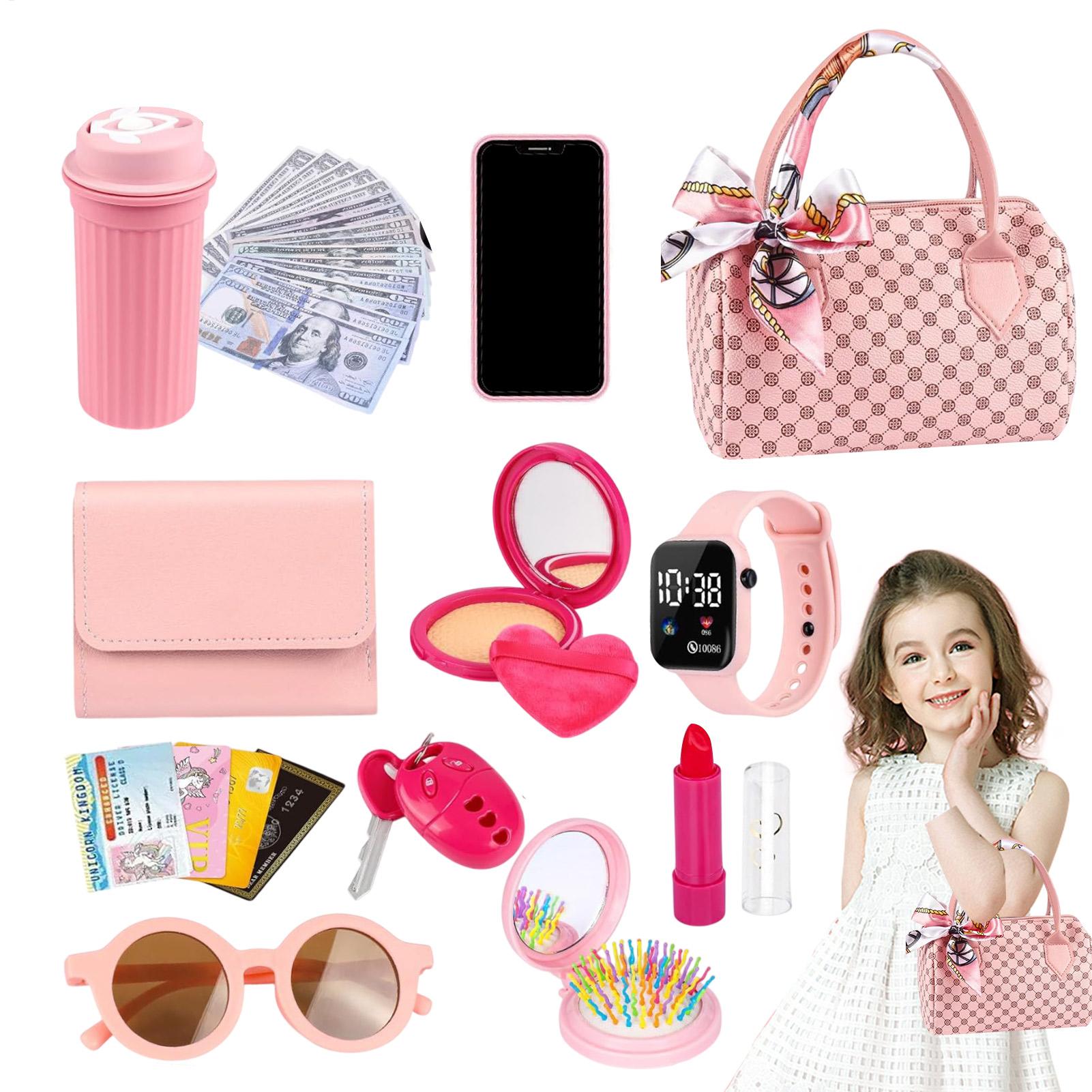 Phone Accessories For Kids - Prenses Oyuncak Çantası Seti, Makyaj Oyuncakları