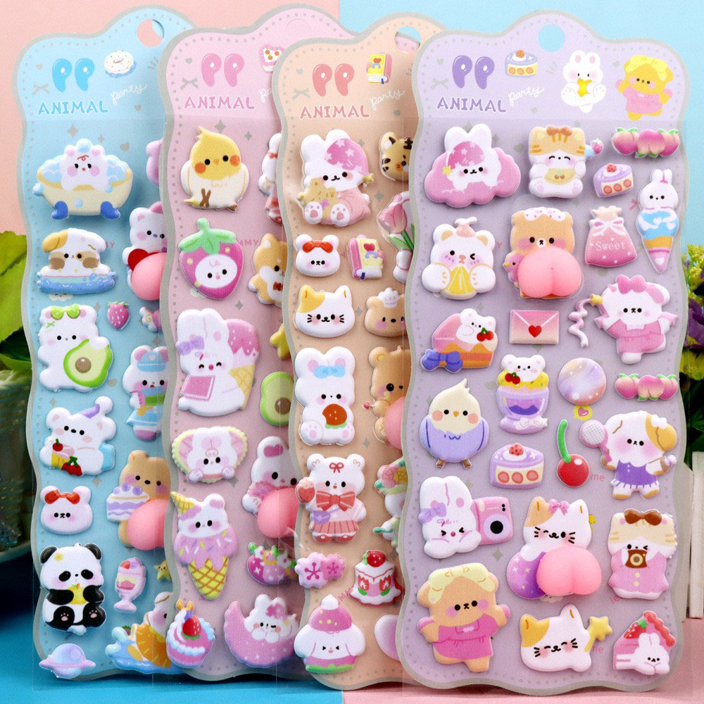 Phone Accessories For Kids - 2/4 Adet 3D Yumuşak Sevimli Popo