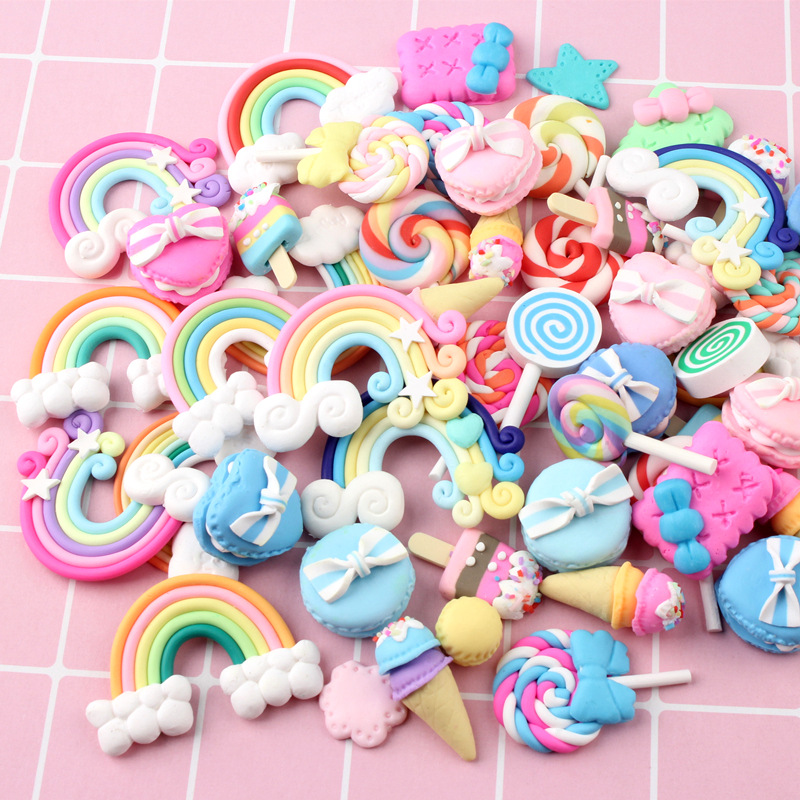 Phone Accessories Europe - 20/30 adet Mix şeker lolipop polimer
