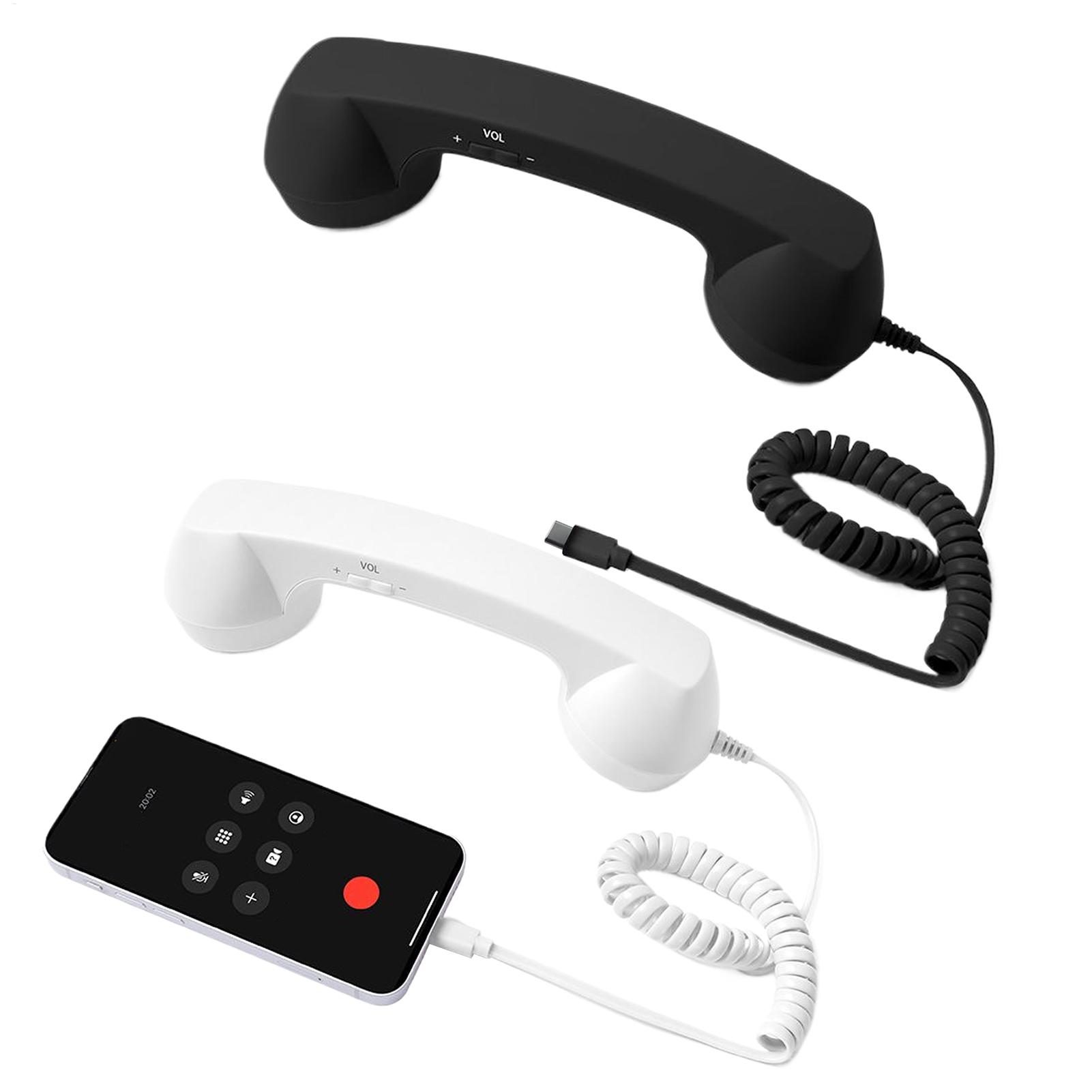 Retro Handset Phone - Retro Telefon Ahizesi Tip-C Retro Klasik