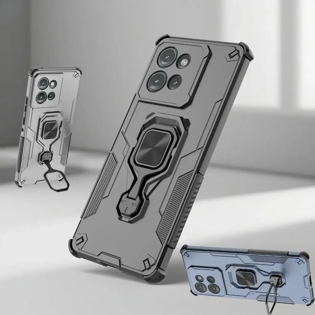 Phone Accessories Online Store - Metal Braket Kılıf Motorola Edge 60