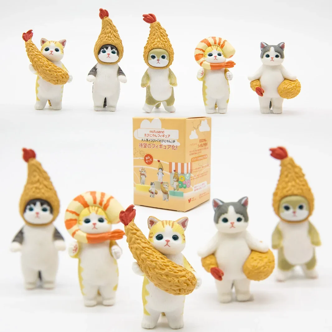 Phone Accessories Doll - Mofusand Kedi Kızarmış Karides Cipsi Kıyafetleri
