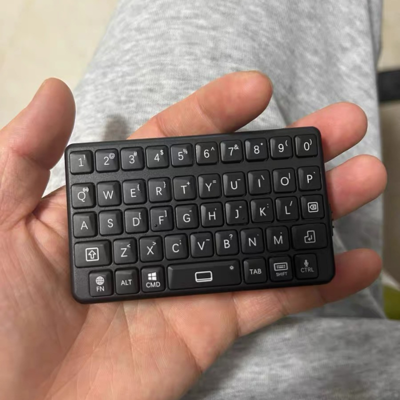 Retro Handset Phone - EXknight Retro Mini Klavye Bluetooth Dokunmatik