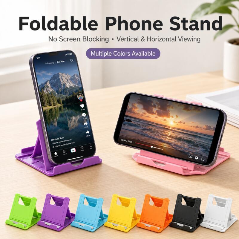 Phone Accessories For Travel - Katlanabilir Telefon Standı, Akıllı Telefon ve