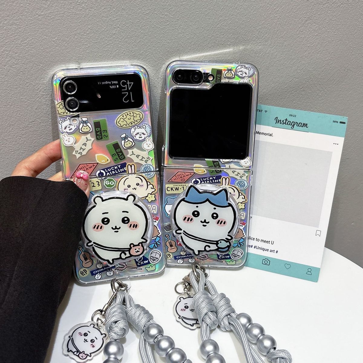 Phone Zone Accessories & Repair - Anime Chiikawa Hachiware Karikatür Samsung Galaxy