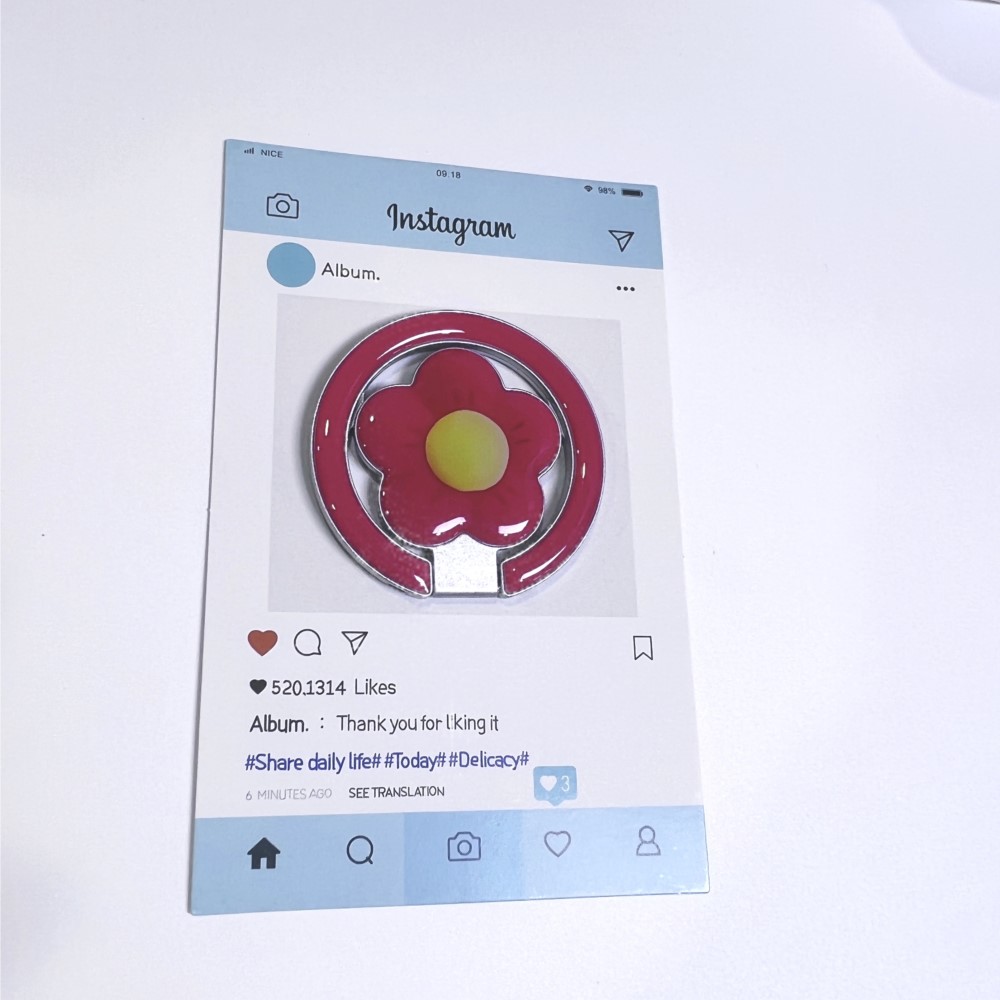 Çiçek Desenli Manyetik Katlana - Phone Accessories Stand incelemesi ve fiyatı