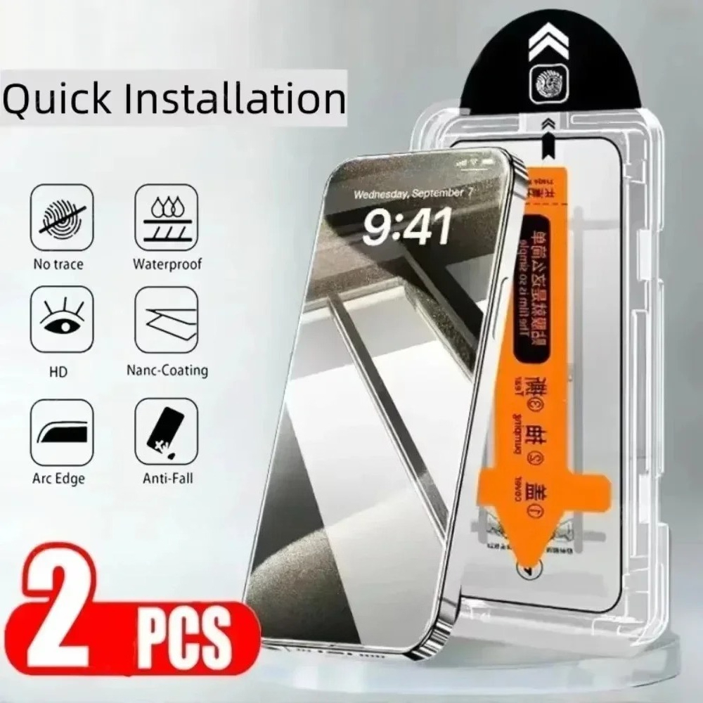 2 adet şeffaf temperli cam fil - Phone Accessories Online Store incelemesi ve fiyatı