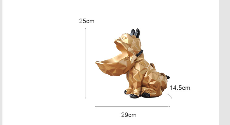 Yaratıcı geometrik bulldog reç - Phone Accessories Europe incelemesi ve fiyatı