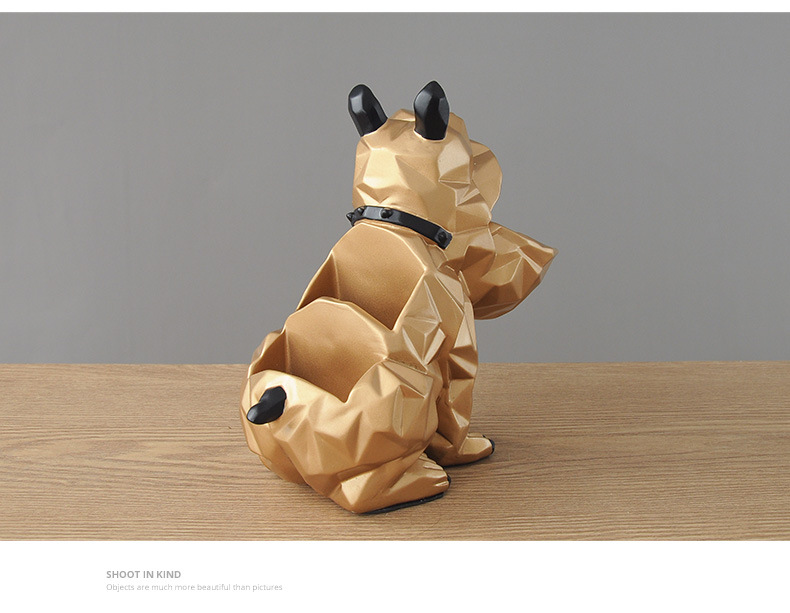 Yaratıcı geometrik bulldog reç - Phone Accessories Europe incelemesi ve fiyatı