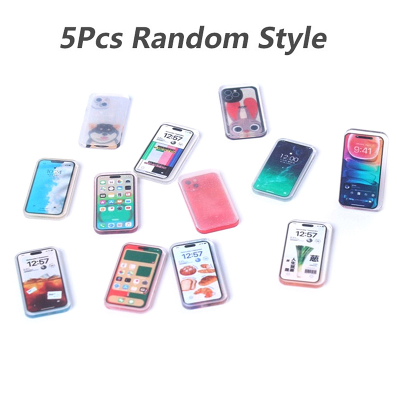 Rastgele 5 Adet 1:12 Dollhouse - Phone Accessories Europe incelemesi ve fiyatı