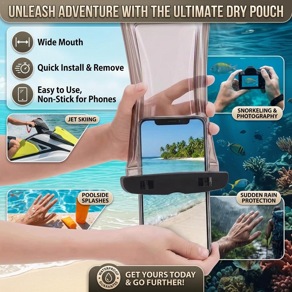 Şeffaf Su Geçirmez Telefon Kıl - Phone Accessories For Travel incelemesi ve fiyatı