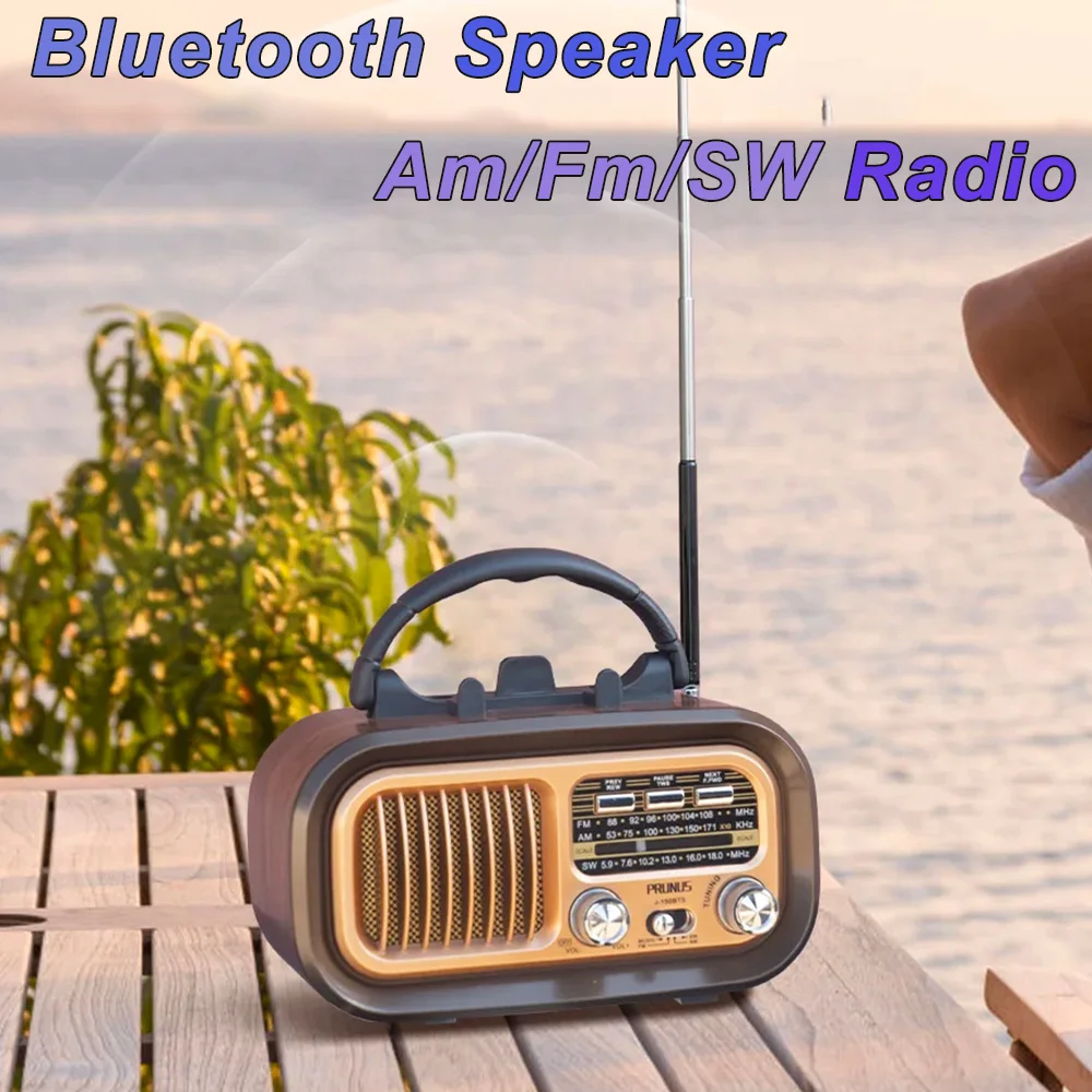 Mini ahşap radyo ile GÜNEŞ PAN - Retro Handset Phone incelemesi ve fiyatı