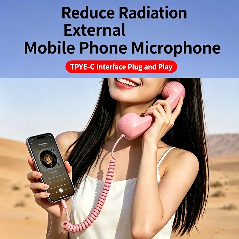 3,5 mm / Type-C Retro Cep Tele - Retro Handset Phone incelemesi ve fiyatı
