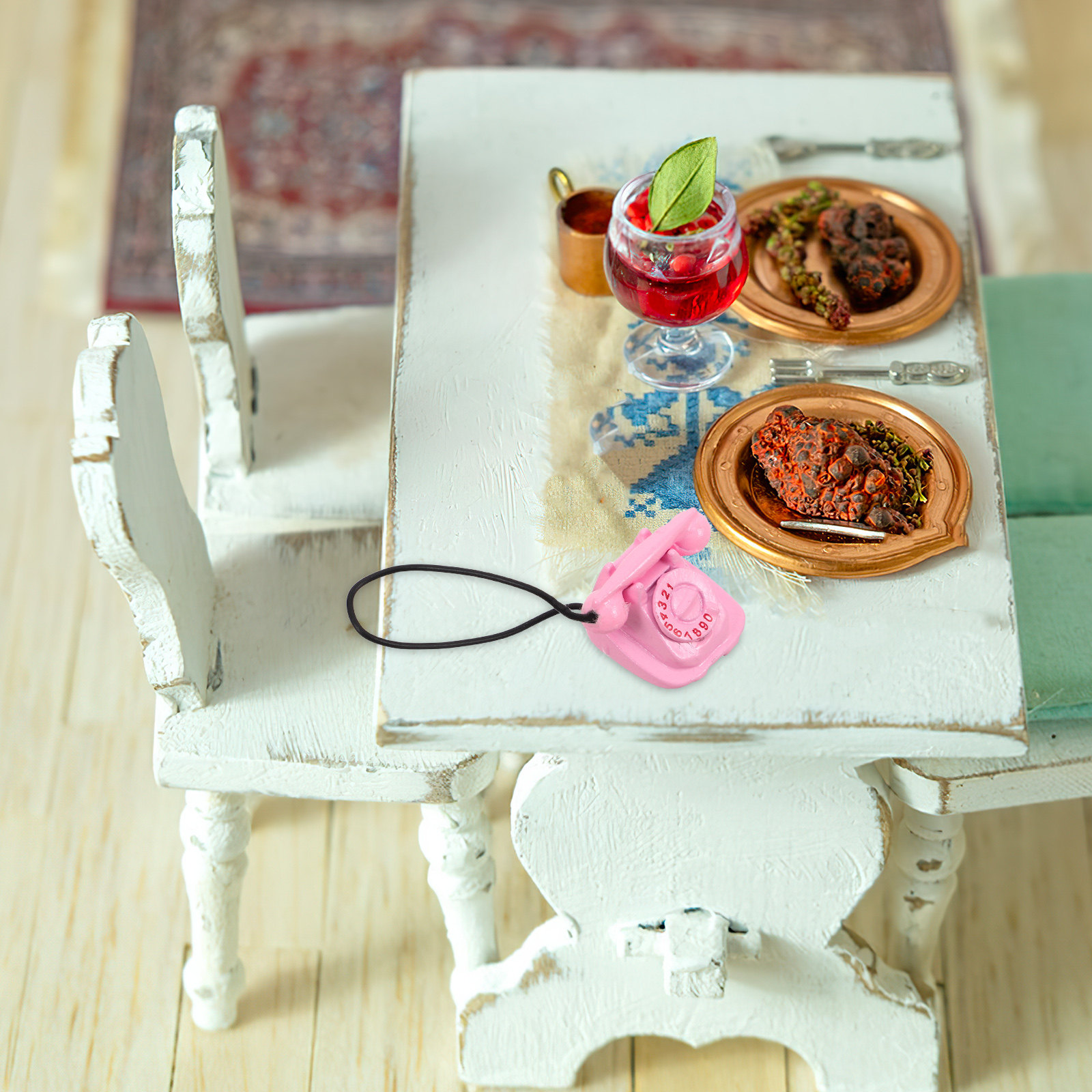 Retro Minyatür Vintage Döner T - Phone Accessories Europe incelemesi ve fiyatı