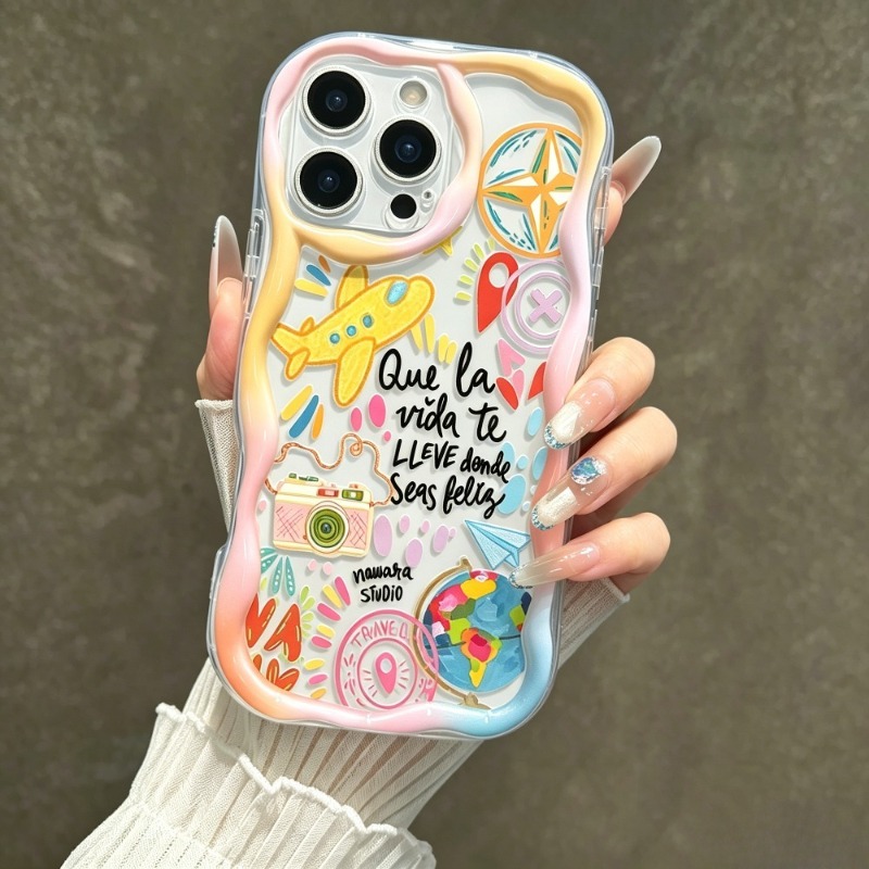 Graffiti Seyahat Uçak Desenli  - Phone Accessories For Travel incelemesi ve fiyatı