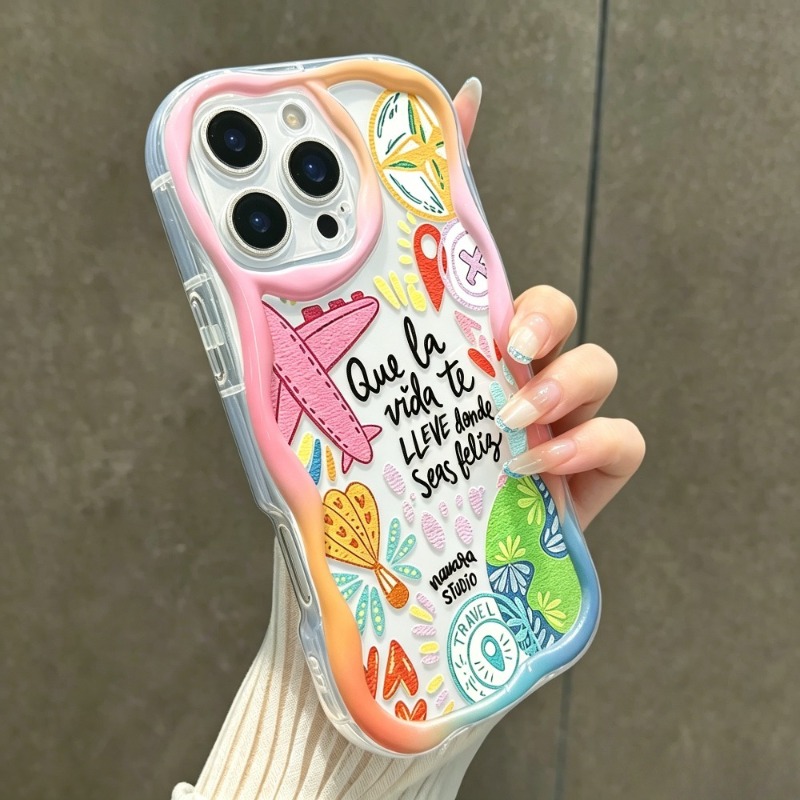 Graffiti Seyahat Uçak Desenli  - Phone Accessories For Travel incelemesi ve fiyatı