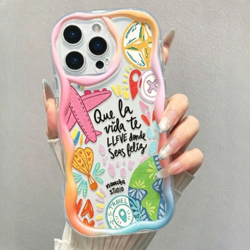 Graffiti Seyahat Uçak Desenli  - Phone Accessories For Travel incelemesi ve fiyatı