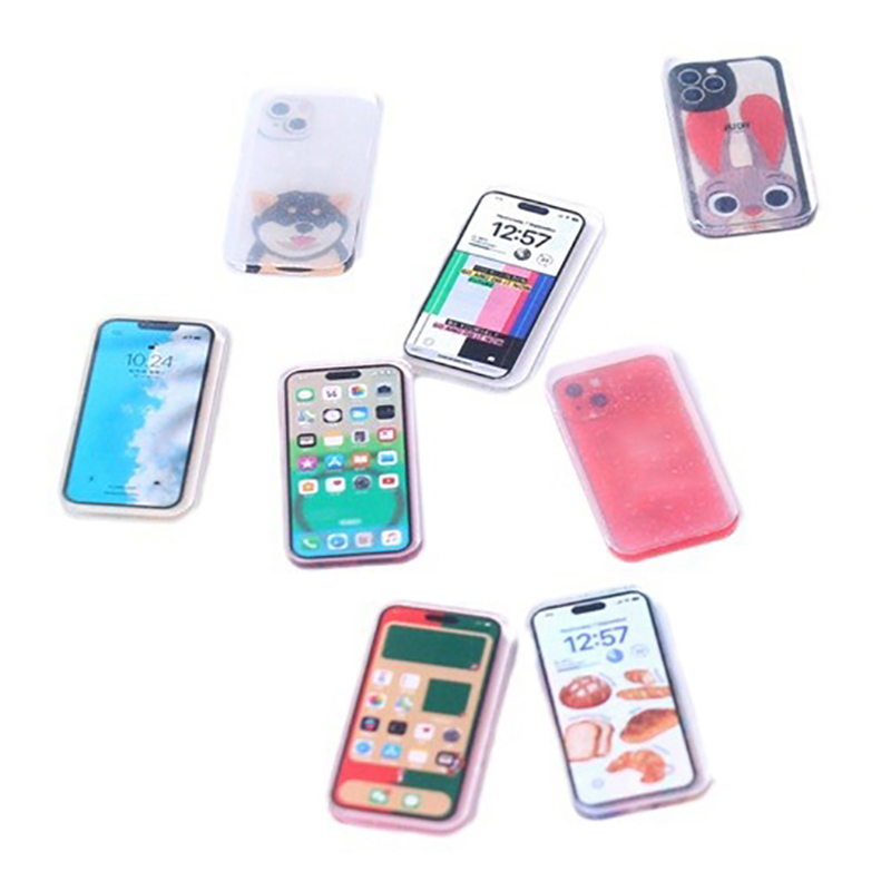 **5 adet 1:12 Dollhouse Minyat - Phone Accessories Europe incelemesi ve fiyatı