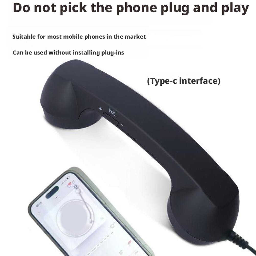 Tip-c/3.5mm Retro telefon tele - Retro Handset Phone incelemesi ve fiyatı