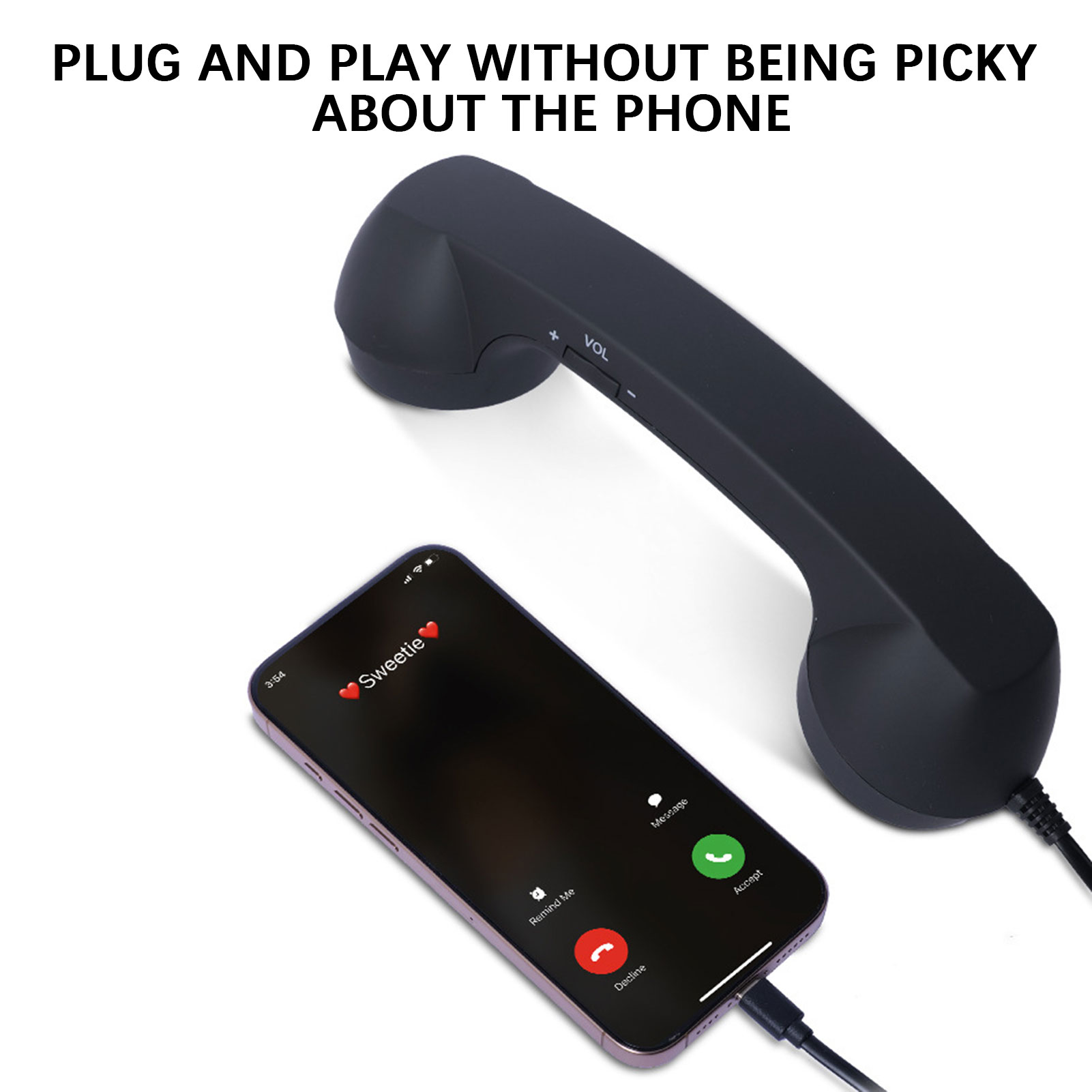 2026 Yeni Retro Tarzı Tip-C Te - Retro Handset Phone incelemesi ve fiyatı