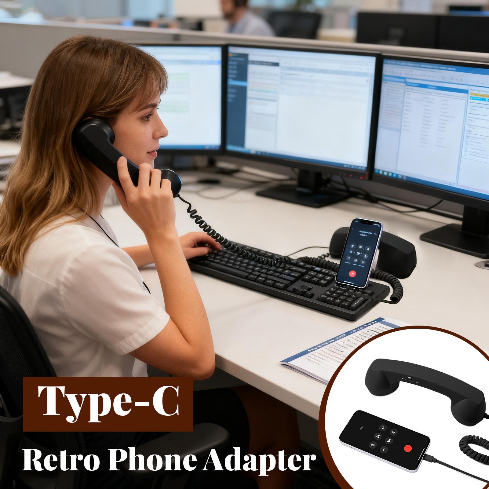 Tip-C Retro Telefon Adaptörü S - Retro Handset Phone incelemesi ve fiyatı