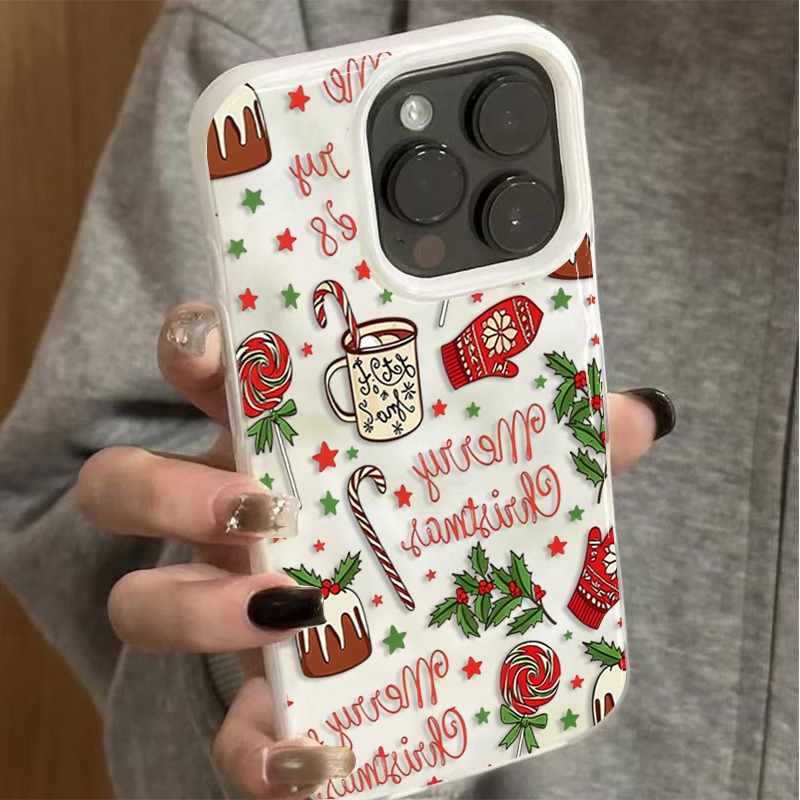 Sevimli Şenlikli Noel Desenli  - Phone Accessories List incelemesi ve fiyatı
