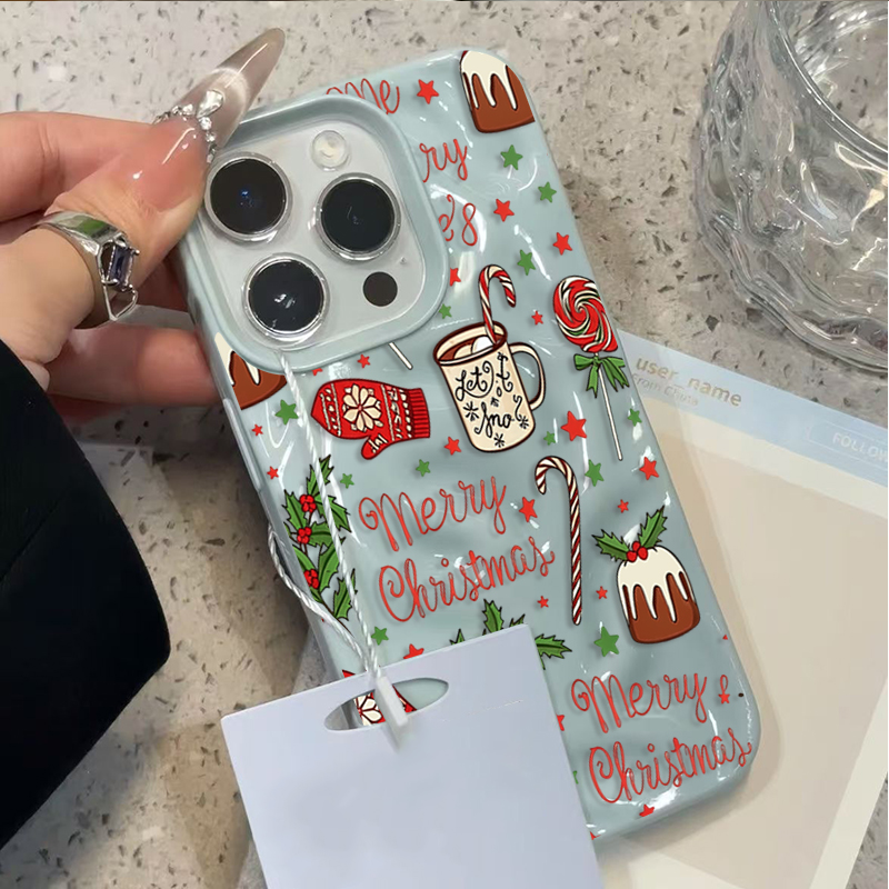 Sevimli Şenlikli Noel Desenli  - Phone Accessories List incelemesi ve fiyatı